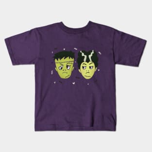 Franken Couple Kids T-Shirt